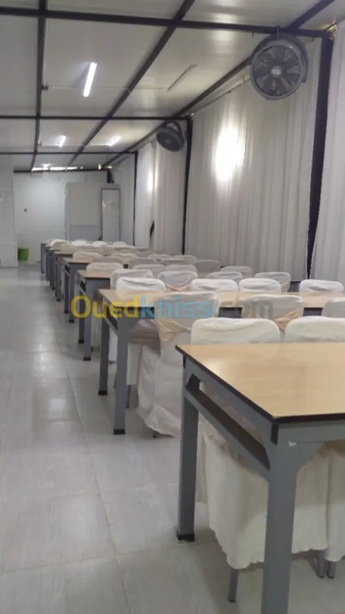 Salle des fêtes et salle de diner