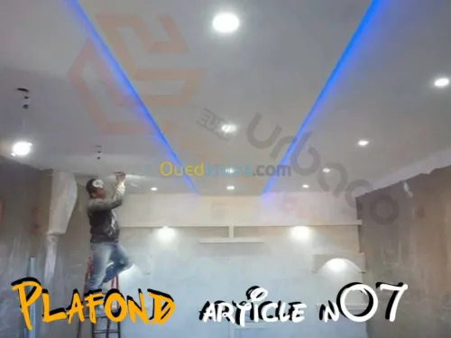 Placo platre BA13- (2) Plafond