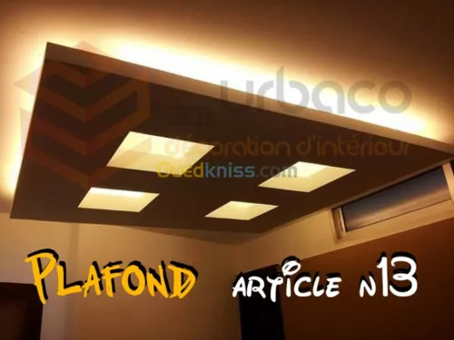 Placo platre BA13- (2) Plafond