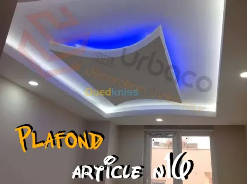 Placo platre BA13- (2) Plafond