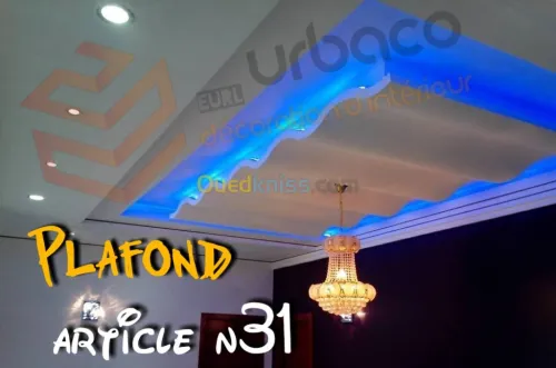 Placo platre BA13- (2) Plafond