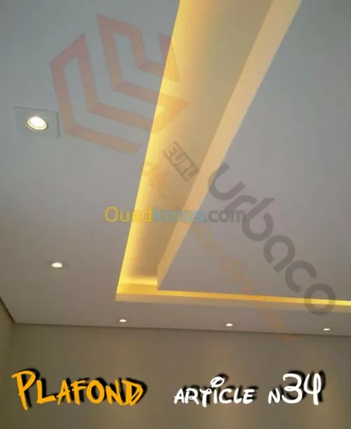 Placo platre BA13- (2) Plafond