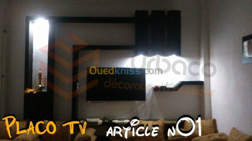 Placo platre BA13- (5) Placo TV