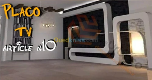 Placo platre BA13- (5) Placo TV