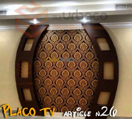 Placo platre BA13- (5) Placo TV