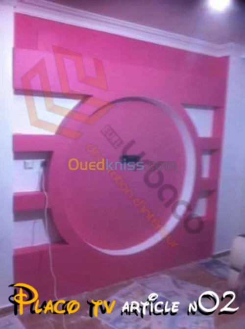 Placo platre BA13- (5) Placo TV