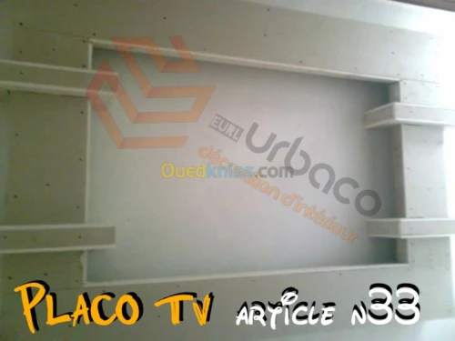Placo platre BA13- (5) Placo TV