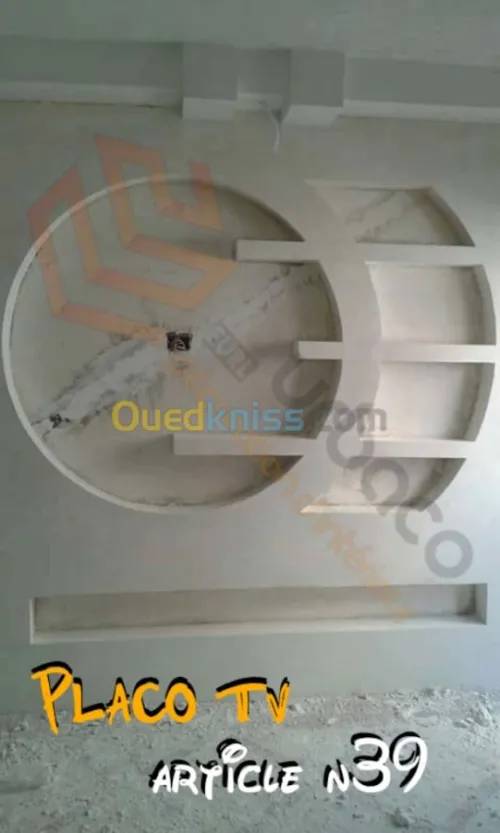 Placo platre BA13- (5) Placo TV