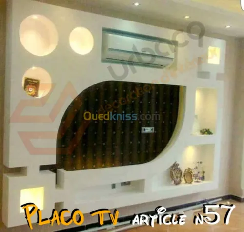 Placo platre BA13- (6) Placo TV