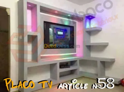 Placo platre BA13- (6) Placo TV