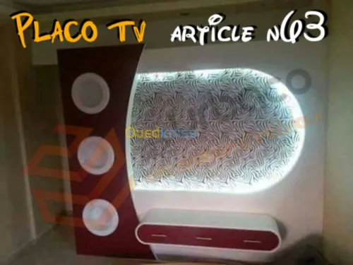Placo platre BA13- (6) Placo TV