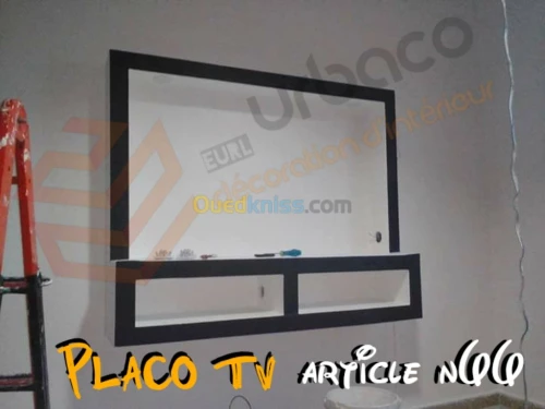 Placo platre BA13- (6) Placo TV