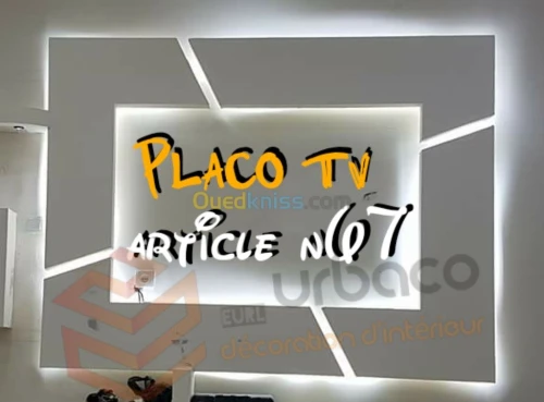 Placo platre BA13- (6) Placo TV