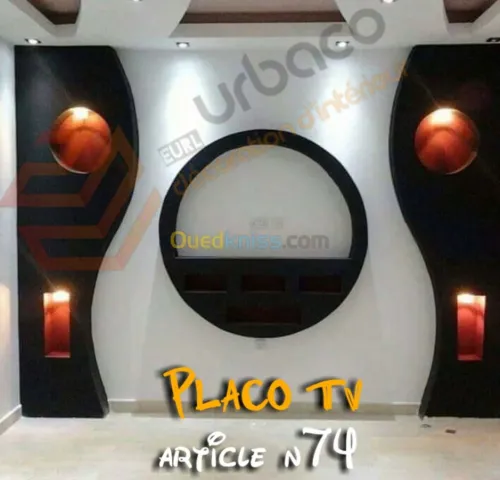 Placo platre BA13- (6) Placo TV
