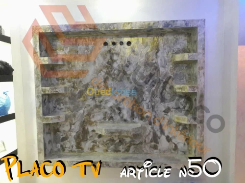 Placo platre BA13- (6) Placo TV