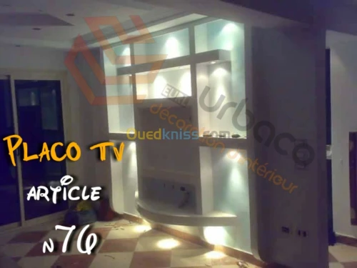 Placo platre BA13- (6) Placo TV