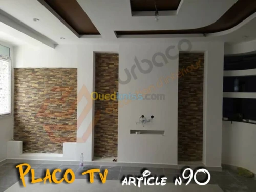 Placo platre BA13- (6) Placo TV