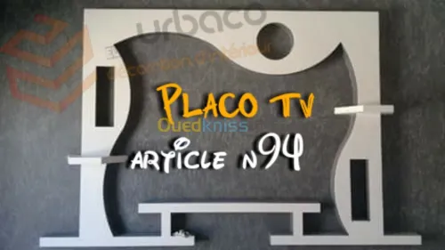 Placo platre BA13- (6) Placo TV