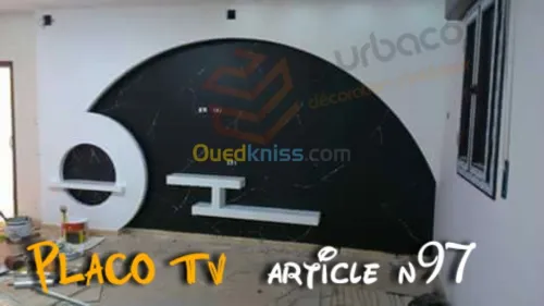 Placo platre BA13- (6) Placo TV