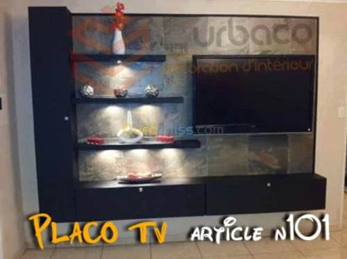 Placo platre BA13- (6) Placo TV