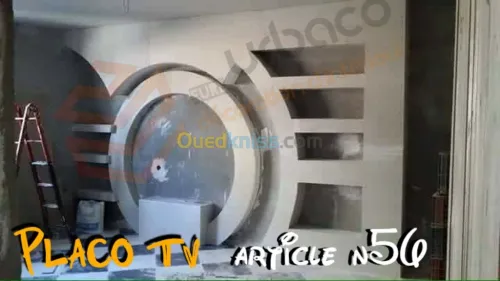 Placo platre BA13- (6) Placo TV