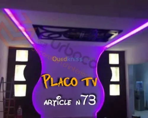 Placo platre BA13- (7) Placo TV