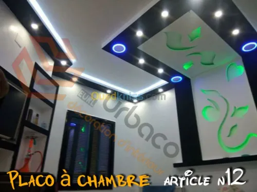 Placo Platre BA13- (8) Tete de lit