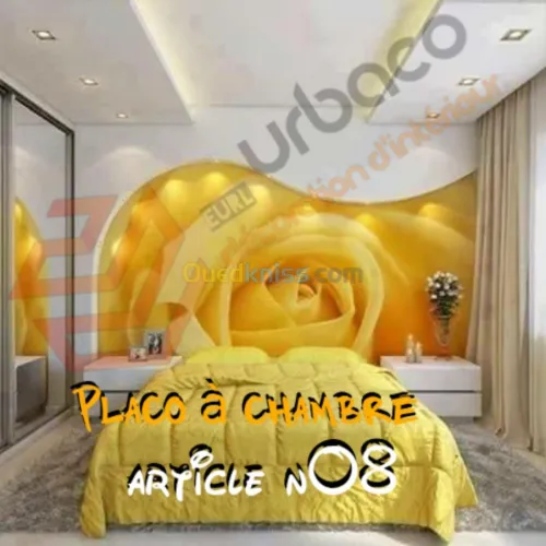 Placo Platre BA13- (8) Tete de lit