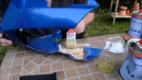 Réparation parchoc carénage