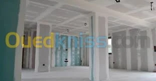 BA13 placo,parquet,PVC