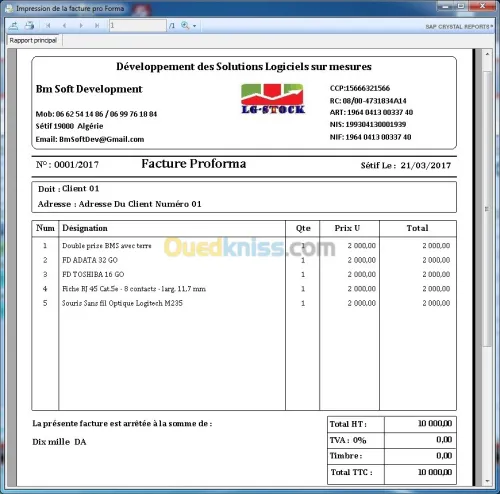 logiciel de point de vente