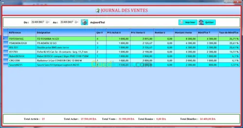 logiciel de point de vente