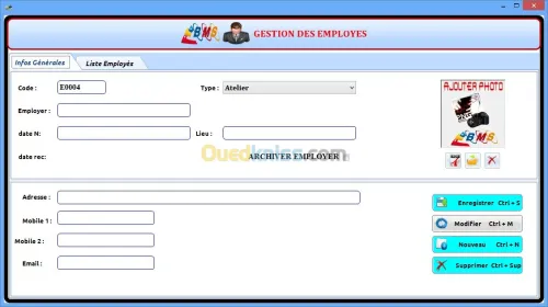 Gestionnaire de production LG-Prod