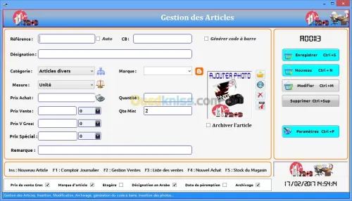 Gestionnaire de production LG-Prod