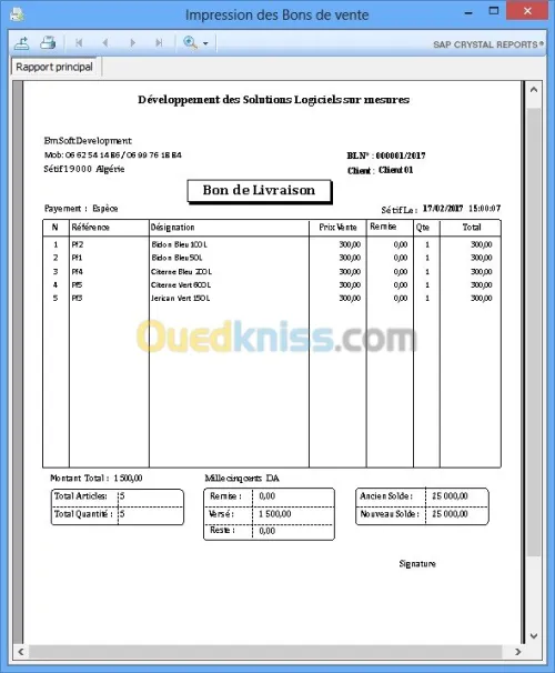 Gestionnaire de production LG-Prod