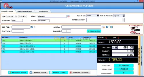 Gestionnaire de production LG-Prod