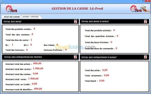 Gestionnaire de production LG-Prod