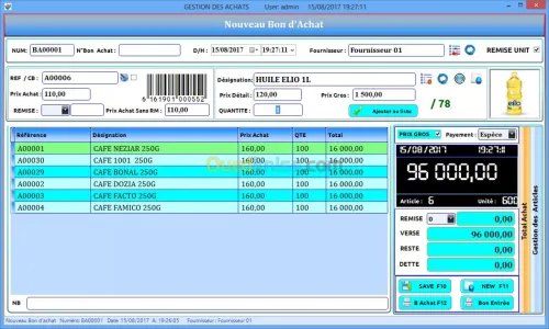 GESTION SUPERETTES, COSMETIQUE