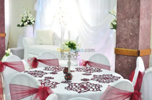 Décoration des salle organisatric