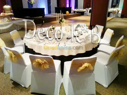 Décoration des salle organisatric