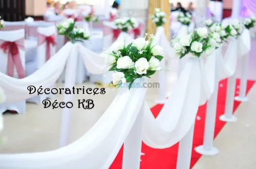 Décoration des salle organisatric