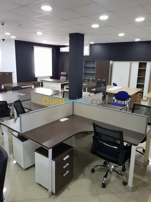Ensembles de Bureaux couleur Noyer