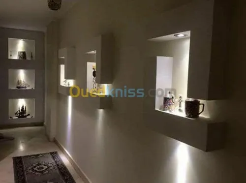 tous Travaux de finition et  Décoraion