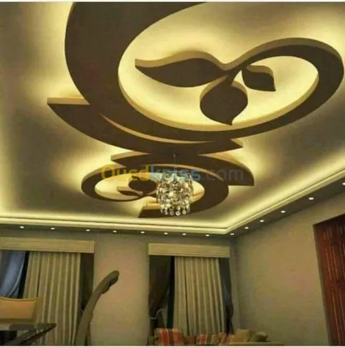 Decoration platre moderne