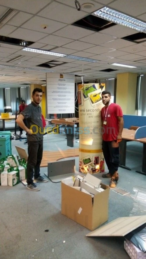 DEMENAGEMENT D'ENTREPRISE 