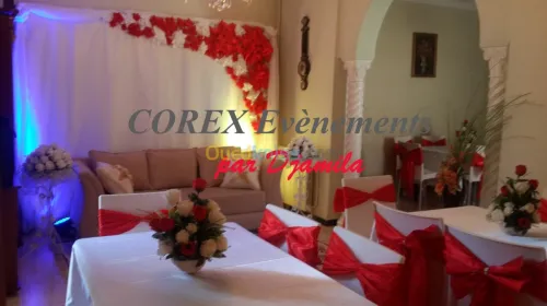 Décoration de mariage et anniversaire