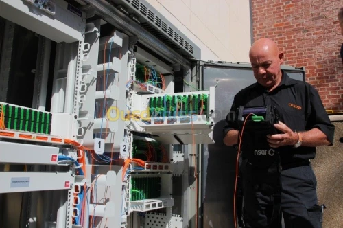 Installateur Laison Fibre optique FTTH
