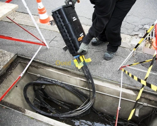 Installateur Laison Fibre optique FTTH
