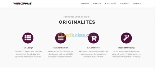 Création de site web 