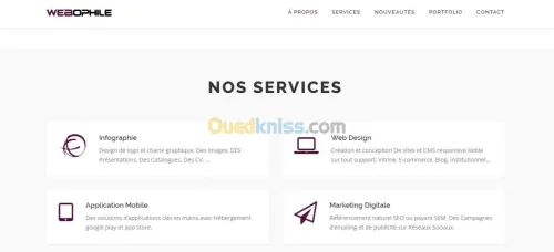 Création de site web 